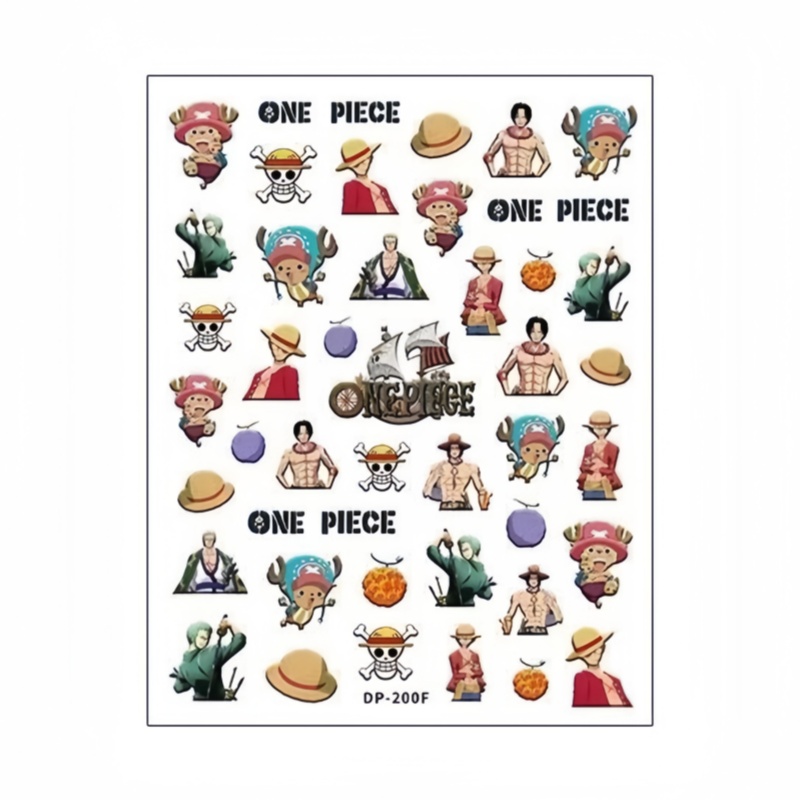 Nail Art Zoro One Piece - 원피스 루피 조로 쵸퍼 애니메이션 주변기기