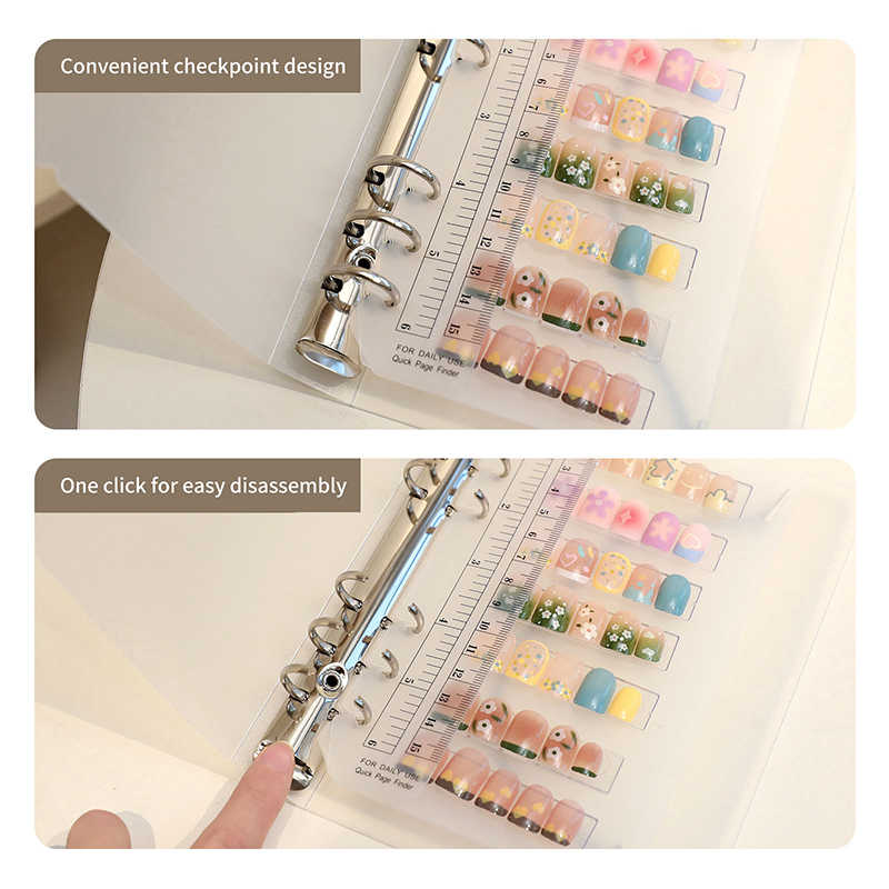 Nail Art One Piece - 새로운 네일 아트 작품 보관북 대용량