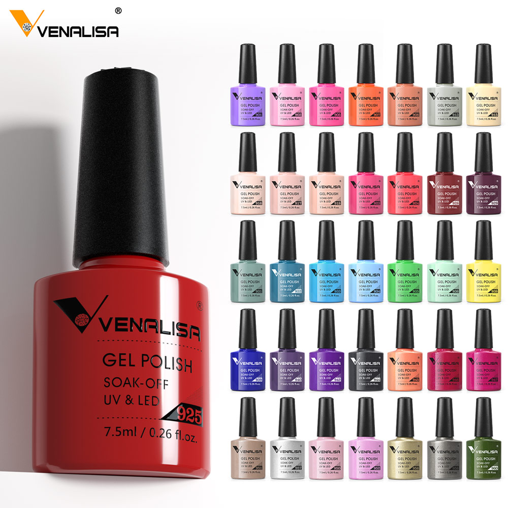 Nail Art One Piece - VENALISA 세미 퍼머넌트 젤 폴리쉬, 겔락