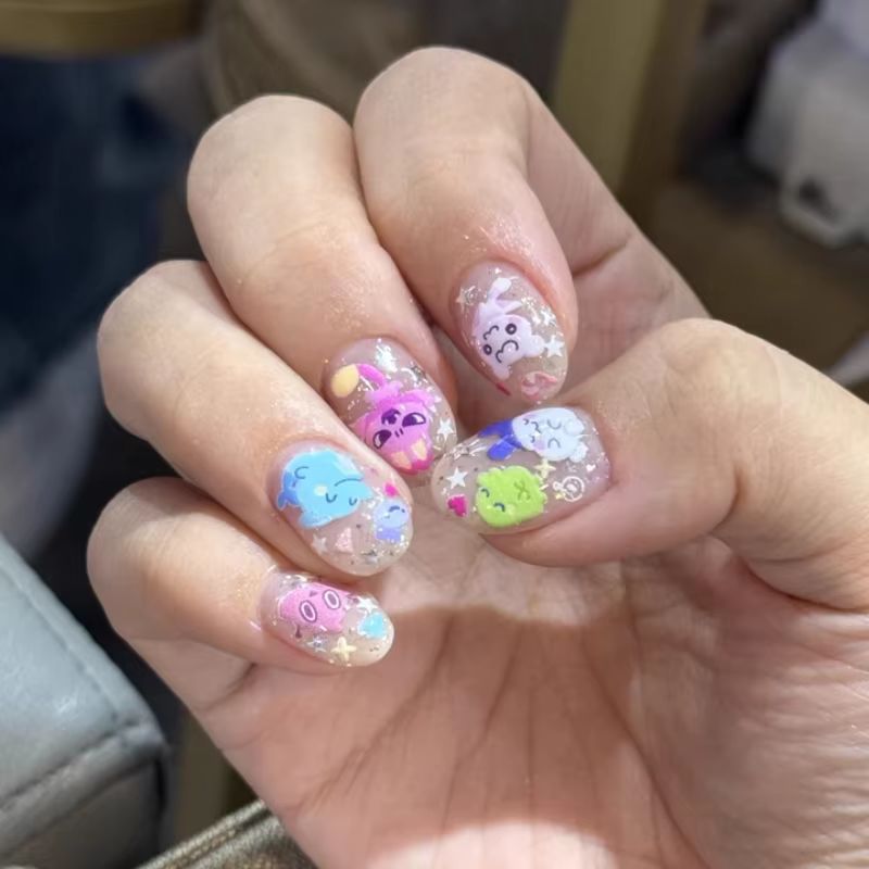Nail Art Design - 핫 세일 타마고치 파라다이스 해피 가든