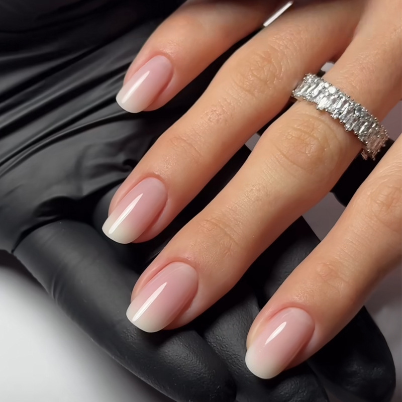 Nail Art Design - 24개 심플 발레 글리터 탈부착 가능한
