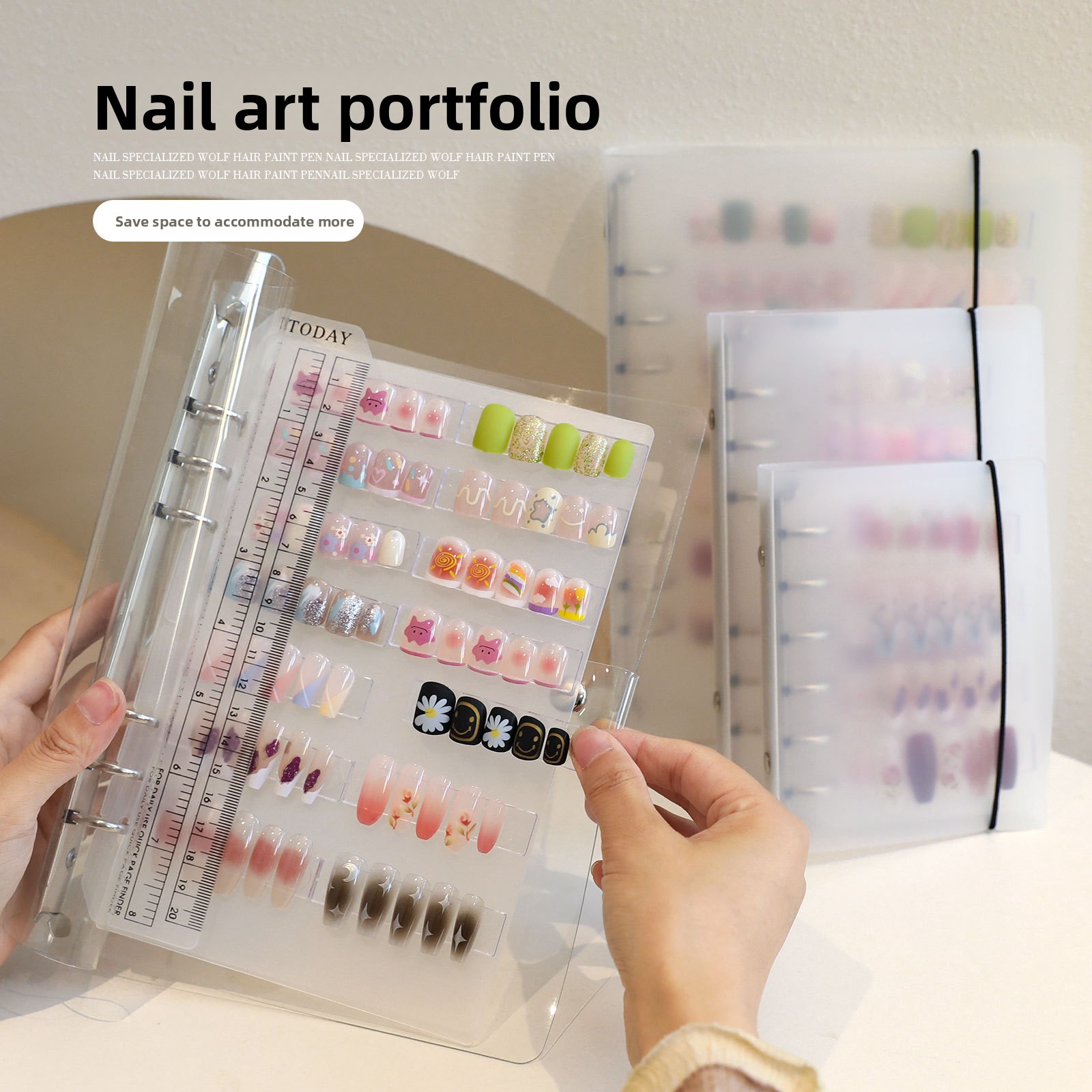 네일 아트 작품 보관북 대용량 전시 사진 앨범 카드 클 - Nail Art One Piece 리뷰 및 가격