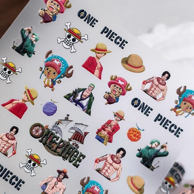 새로운 원피스 Monkey·D·Luffy Roronoa - Nail Art Zoro One Piece 리뷰 및 가격