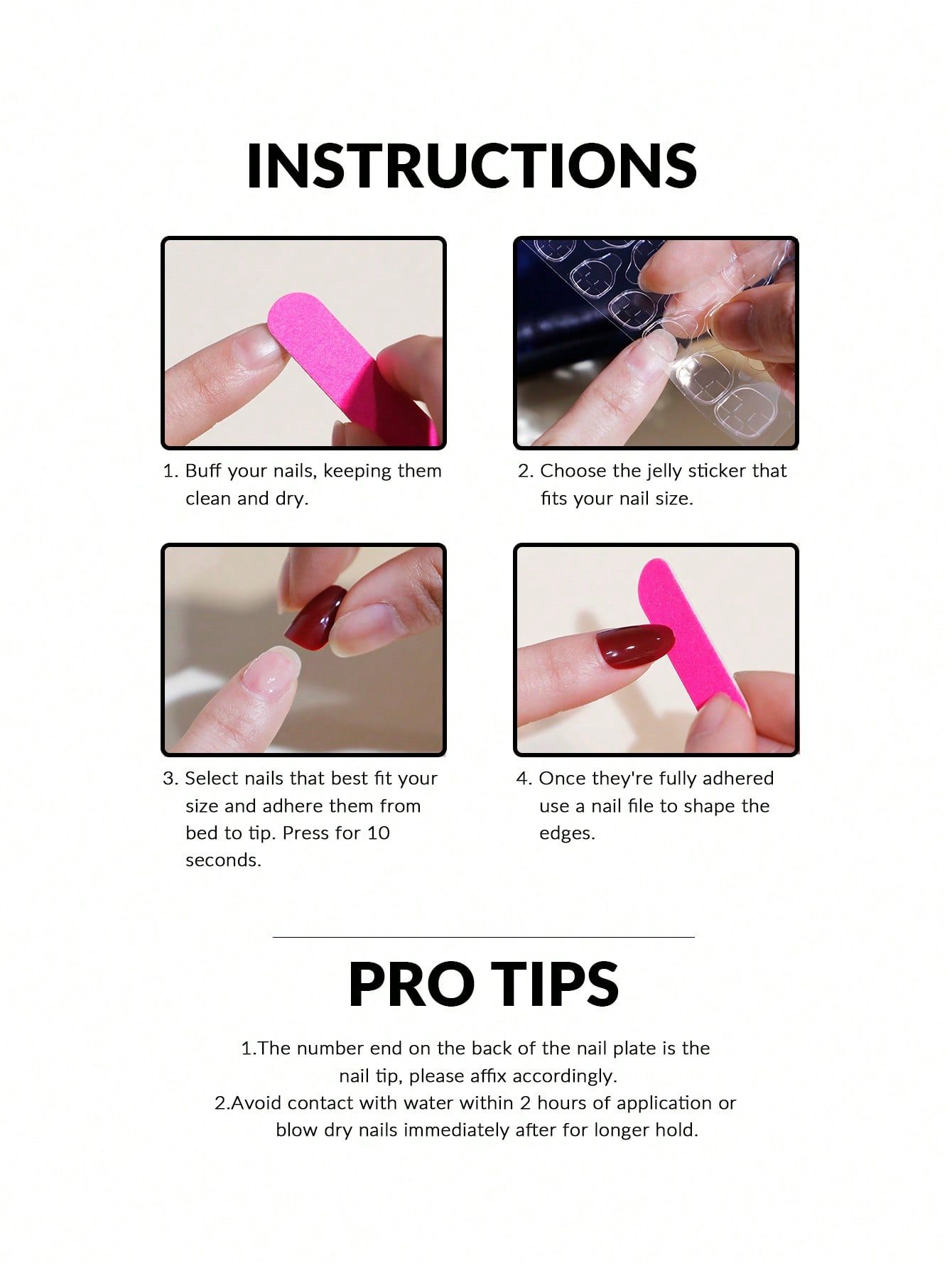 24개 짧은 스퀘어 화이트 프렌치 플라워 아크릴 프레스 - Nail Art Chrome 리뷰 및 가격