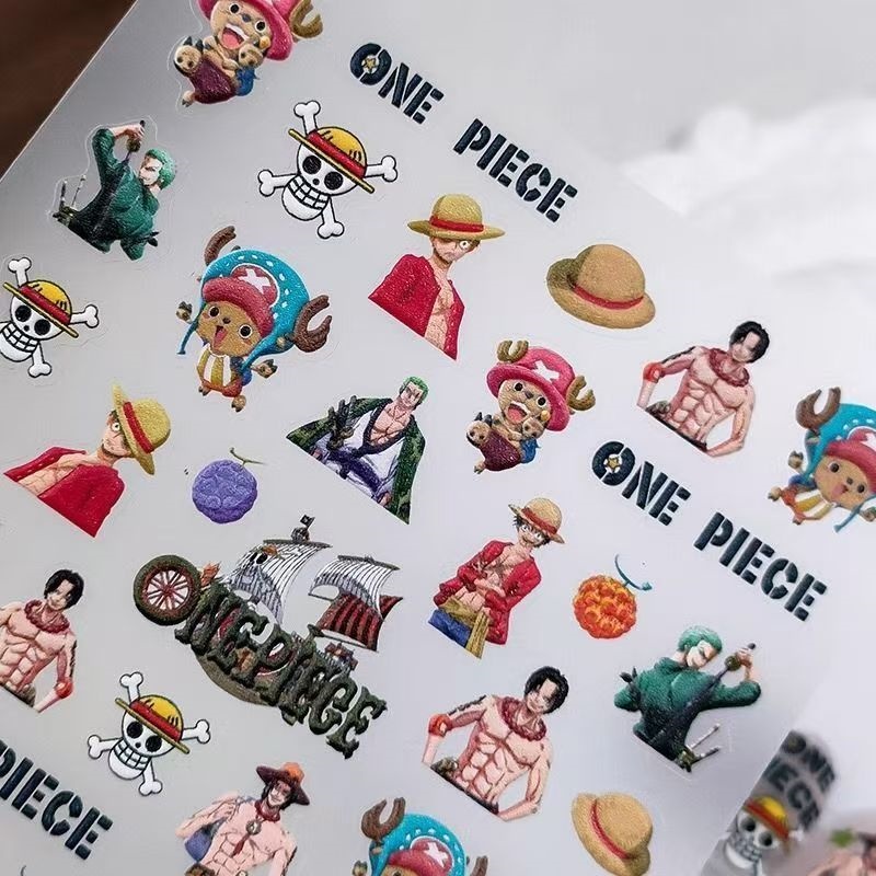 원피스 루피 조로 쵸퍼 애니메이션 주변기기 창의적인 개 - Nail Art Zoro One Piece 리뷰 및 가격