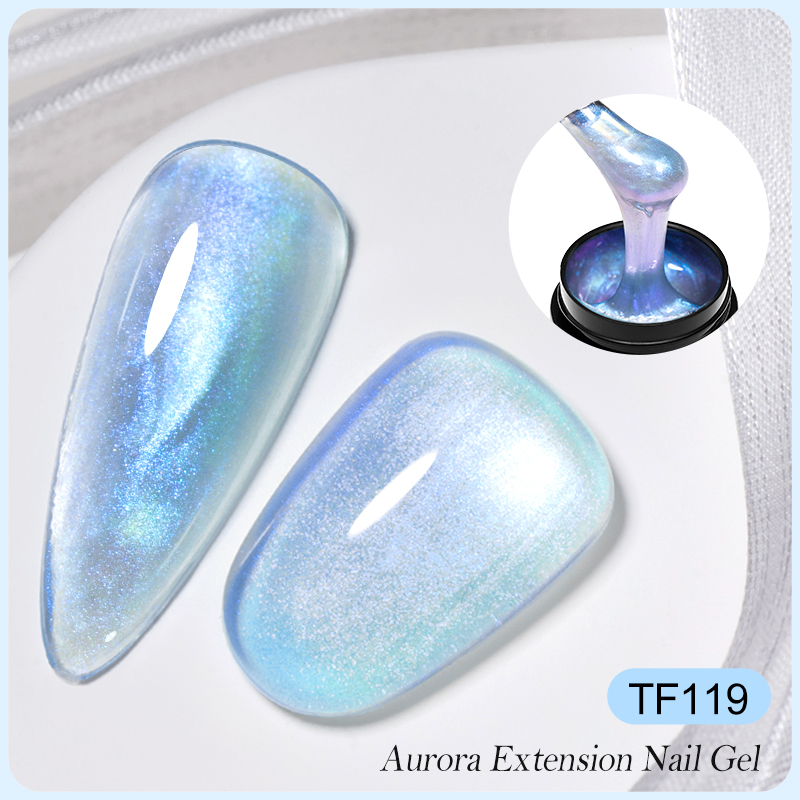 6 개/대 오로라 확장 네일 젤 폴란드어 블루 핑크 U - Nail Art Ombre Pink 리뷰 및 가격