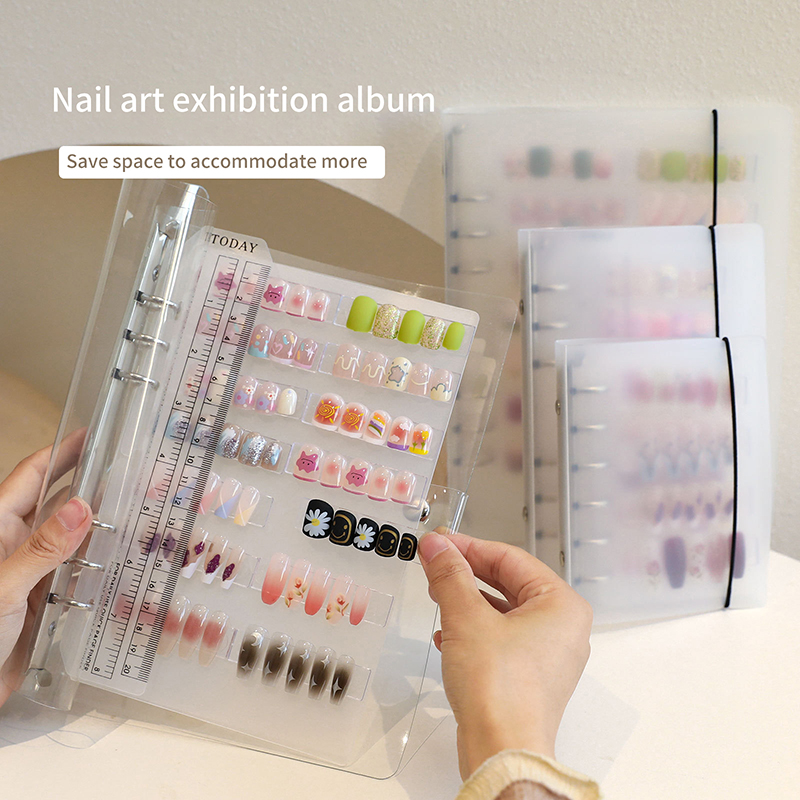 새로운 네일 아트 작품 보관북 대용량 전시 사진 앨범  - Nail Art One Piece 리뷰 및 가격