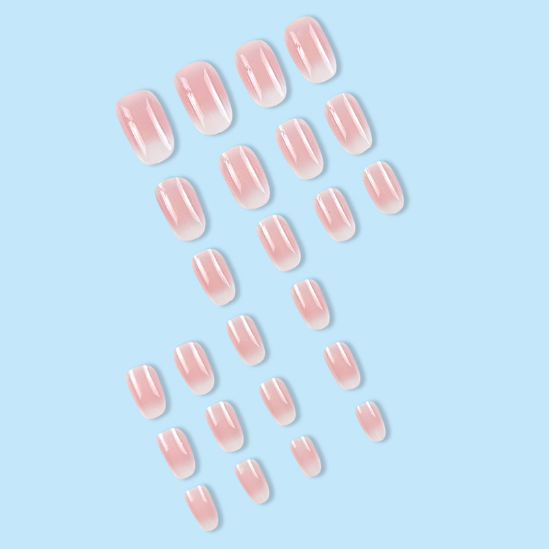 24Pcs 손톱에 타원형 짧은 핑크 프레스 달콤한 Sa - Nail Art Ombre Pink 리뷰 및 가격