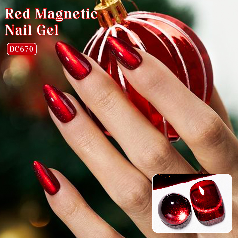 Mtssii 버건디 고양이 마그네틱 젤 네일 광택제,  - Nail Art Red Wine Cat Eye 리뷰 및 가격