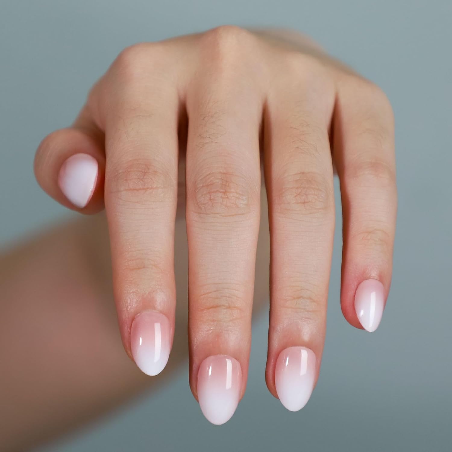 120개 중간 사이즈 타원형 옴브레 핑크 미니멀리스트  - Nail Art Ombre Pink 리뷰 및 가격