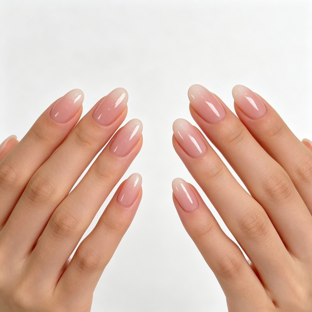 24개 네일 심플 옴브레 스프링 인조 손톱, 달콤하고  - Nail Art Ombre Pink 리뷰 및 가격