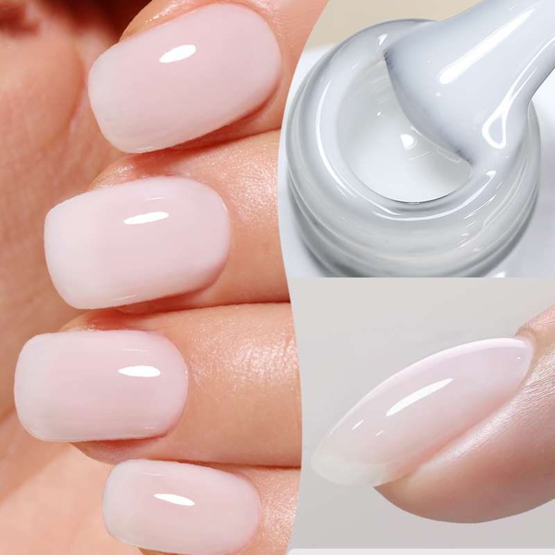 BORN PRETTY 10ml 밀키 젤리 화이트 젤 매 - Nail Art Chrome 리뷰 및 가격
