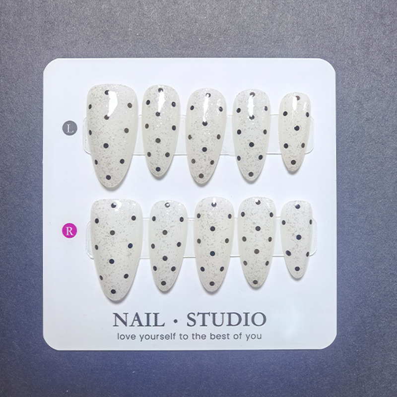 10개입 아몬드 캣아이 프레스온 네일, 미러 파우더,  - Nail Art Chrome 리뷰 및 가격