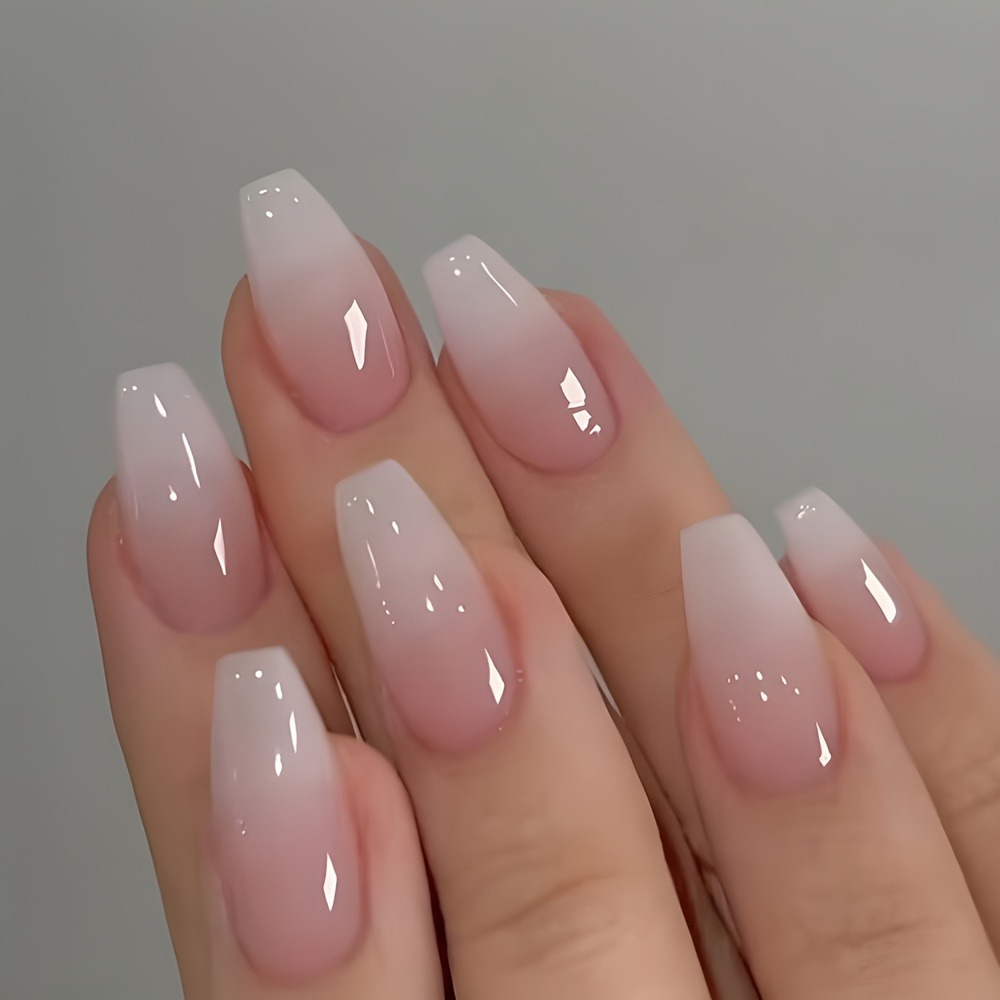 24개입 심플 옴브레 스프링 네일팁, 달콤하고 시크하고 - Nail Art Ombre Pink 리뷰 및 가격