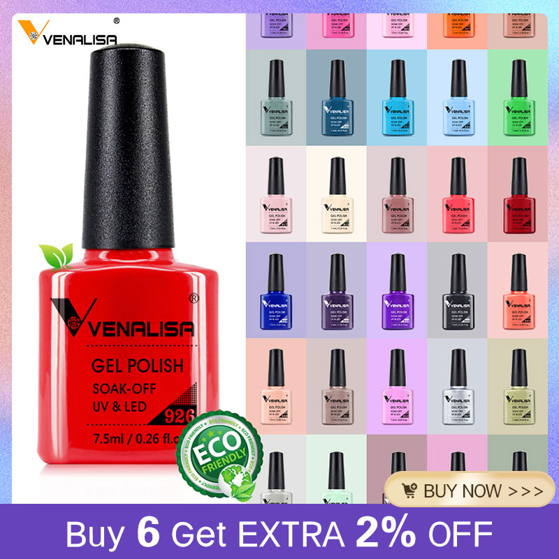 Venalisa 7.5ml 네일 젤 폴란드어 60 컬러 - Nail Art One Piece 리뷰 및 가격