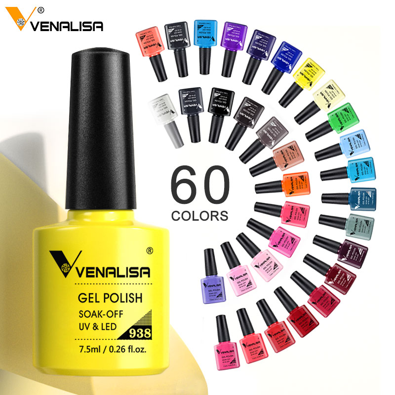 Venalisa 7.5ml 네일 젤 폴란드어 60 컬러 - Nail Art One Piece 리뷰 및 가격